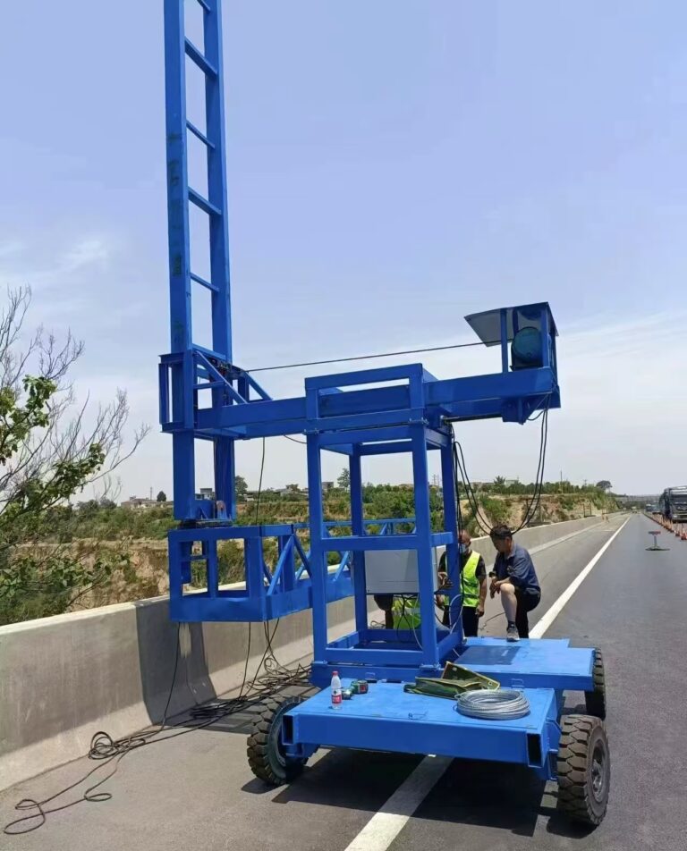 Bridge Drainage Construction Trolley