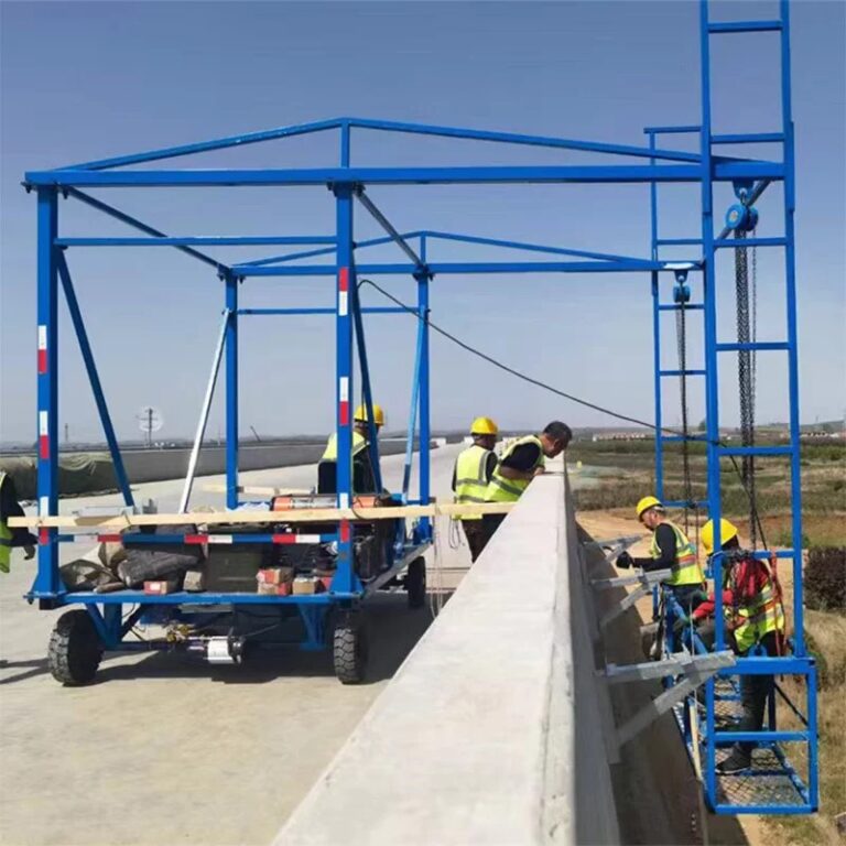 Secondary Tensioning Trolley for Outer Bent Cap Construction（五）